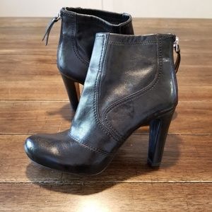 Franco sarto  leather  boots size 8